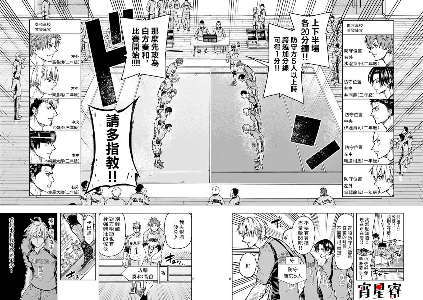 《灼热卡巴迪》漫画最新章节第13话免费下拉式在线观看章节第【8】张图片