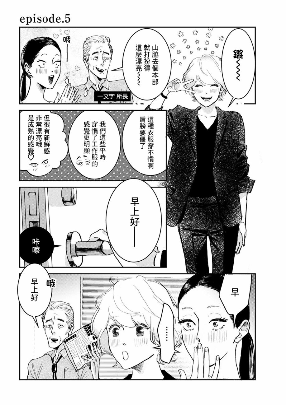 《职场同事是我推》漫画最新章节第5话免费下拉式在线观看章节第【1】张图片