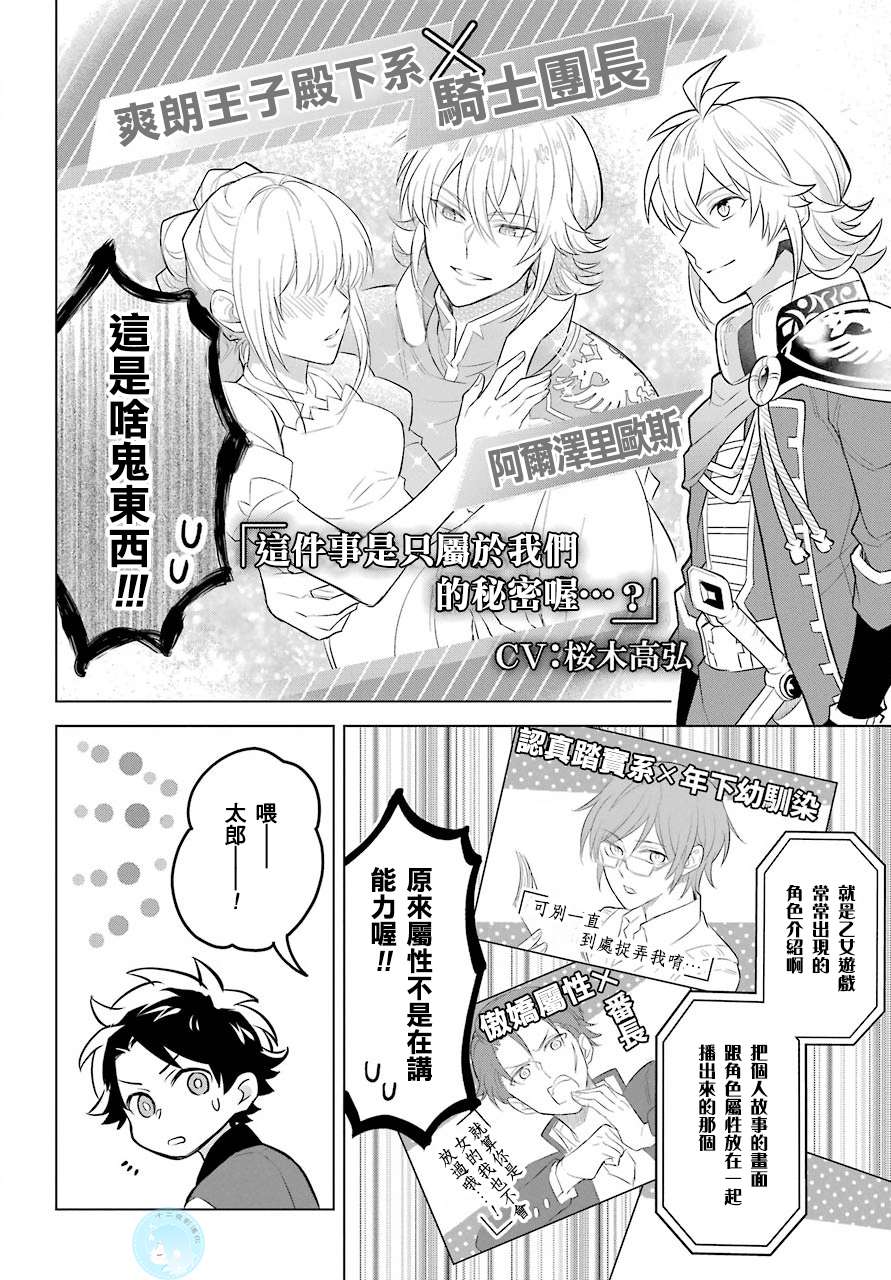 《转送乙女游戏，我变女主角兼救世主！？》漫画最新章节第2话 正太与我！？免费下拉式在线观看章节第【7】张图片