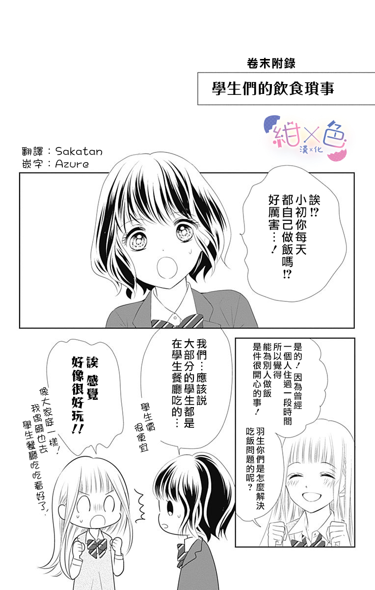 《初×婚》漫画最新章节1卷附录免费下拉式在线观看章节第【1】张图片