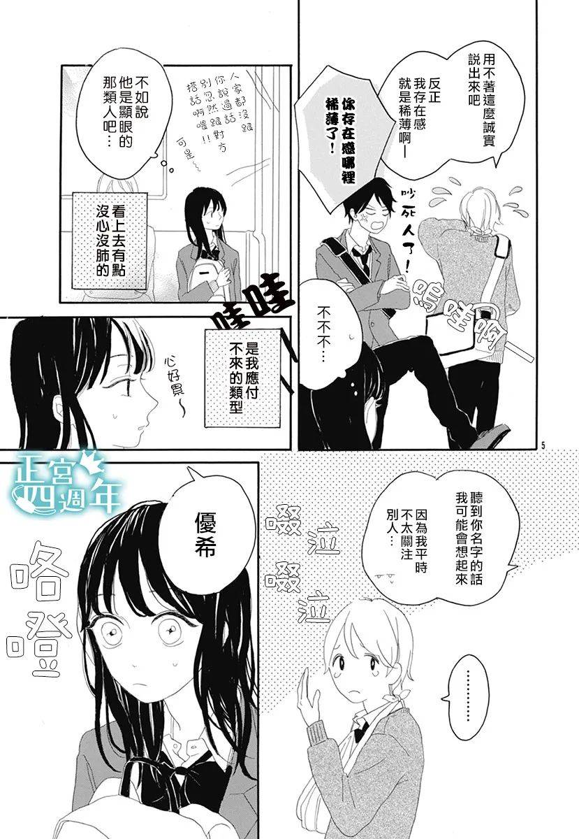 《优希的问题》漫画最新章节第1话免费下拉式在线观看章节第【5】张图片