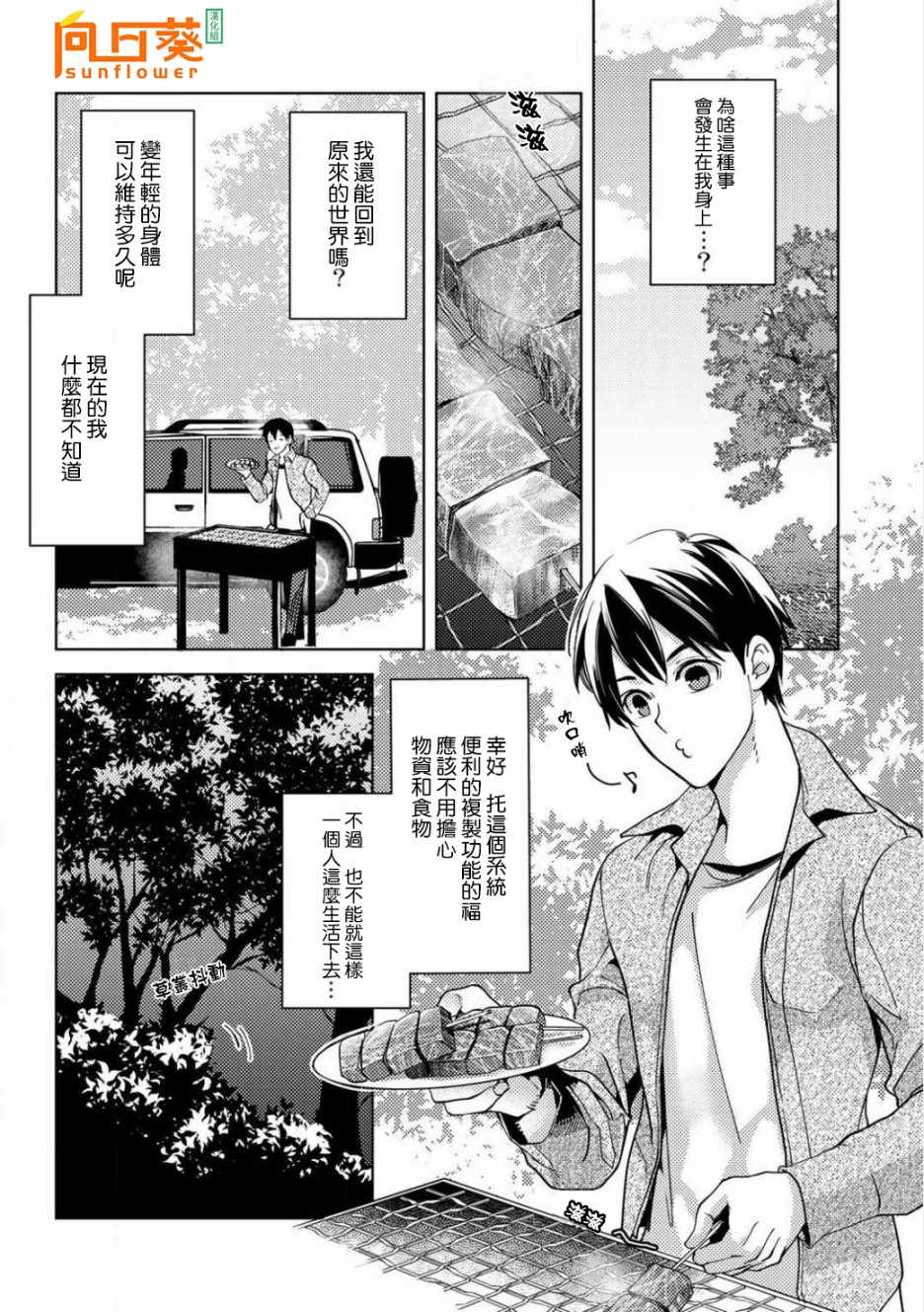 《大叔的重生冒险日记~从露营开始尽情体验异世界生活~》漫画最新章节第2话免费下拉式在线观看章节第【2】张图片