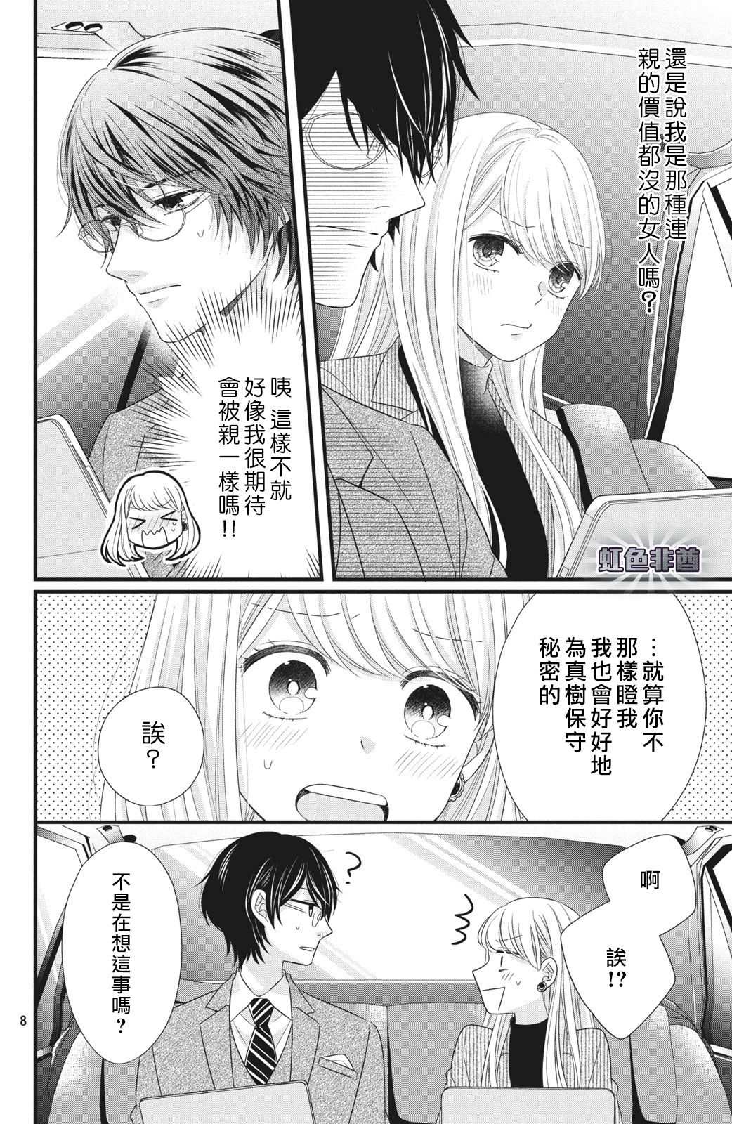 《副社长大人轻点宠～我的溺爱SSR老公～》漫画最新章节第4话 来自唇瓣的微热免费下拉式在线观看章节第【9】张图片