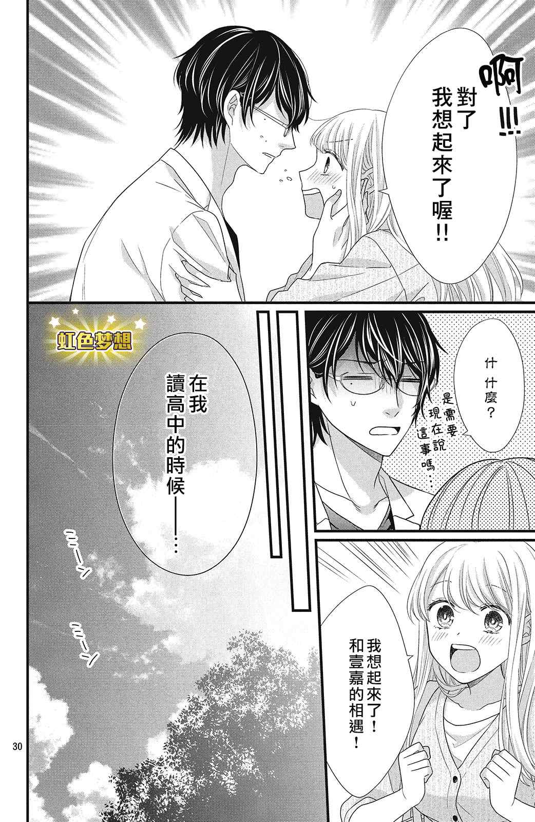 《副社长大人轻点宠～我的溺爱SSR老公～》漫画最新章节第6话 蓦然想起的回忆免费下拉式在线观看章节第【30】张图片