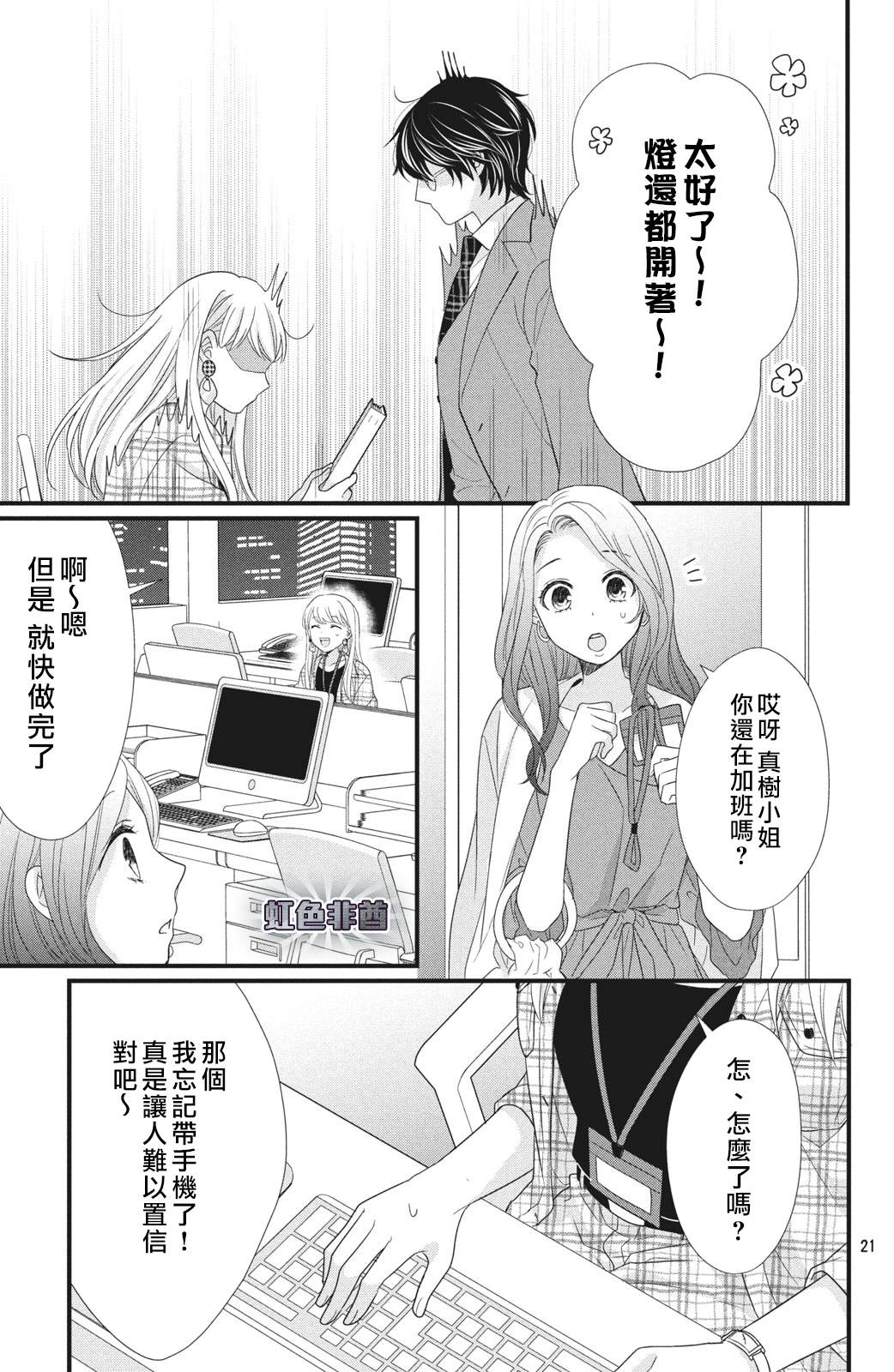 《副社长大人轻点宠～我的溺爱SSR老公～》漫画最新章节第2话 办公室之夜免费下拉式在线观看章节第【21】张图片