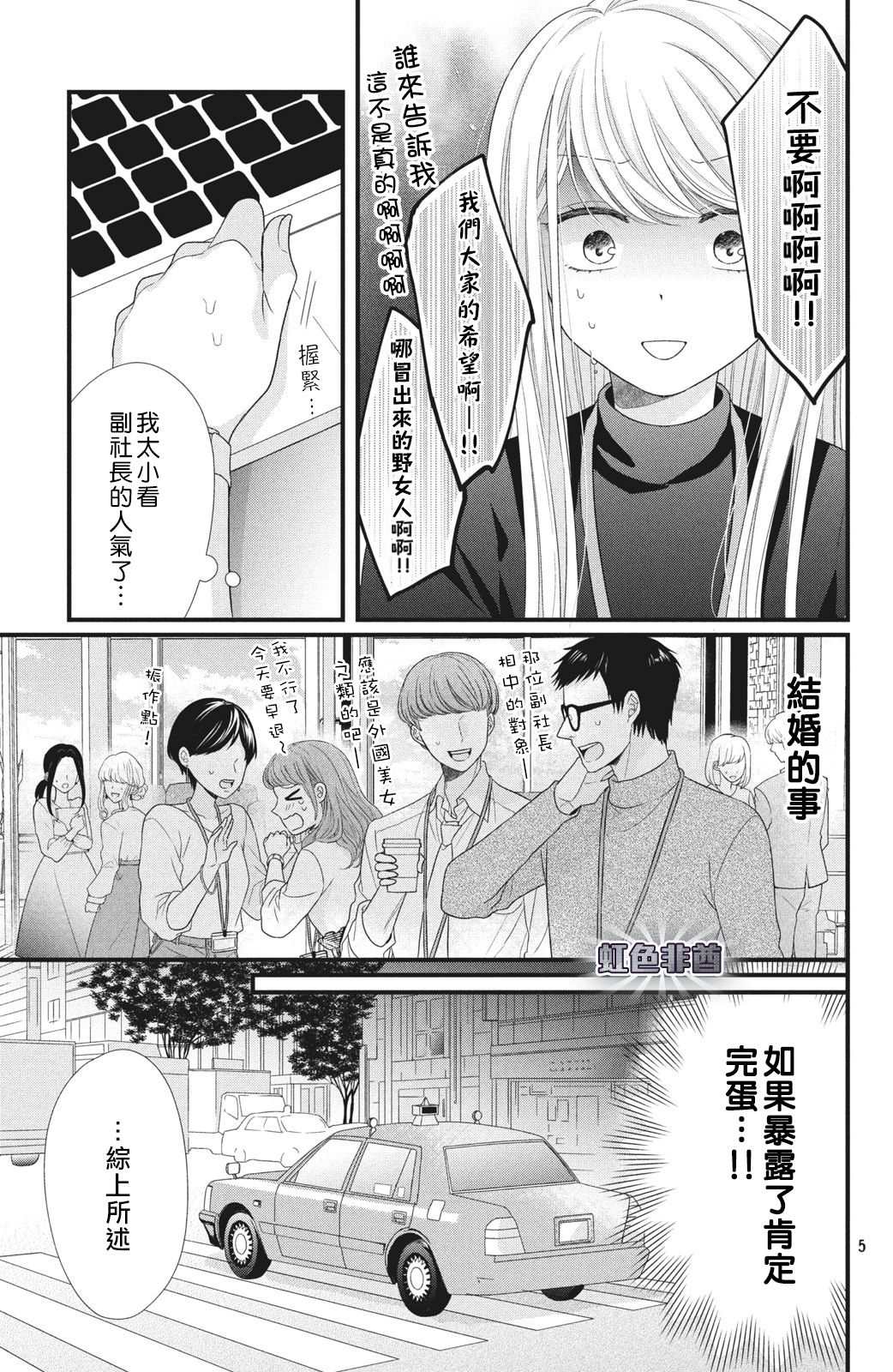 《副社长大人轻点宠～我的溺爱SSR老公～》漫画最新章节第4话 来自唇瓣的微热免费下拉式在线观看章节第【6】张图片