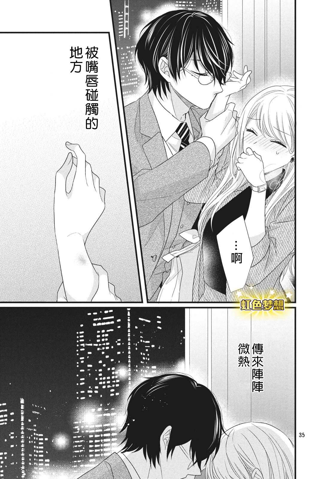 《副社长大人轻点宠～我的溺爱SSR老公～》漫画最新章节第4话 来自唇瓣的微热免费下拉式在线观看章节第【36】张图片