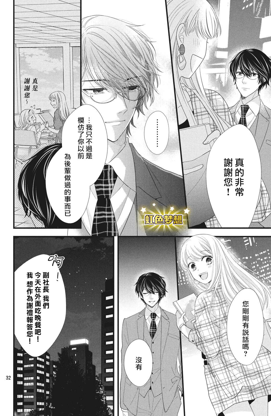 《副社长大人轻点宠～我的溺爱SSR老公～》漫画最新章节第2话 办公室之夜免费下拉式在线观看章节第【32】张图片