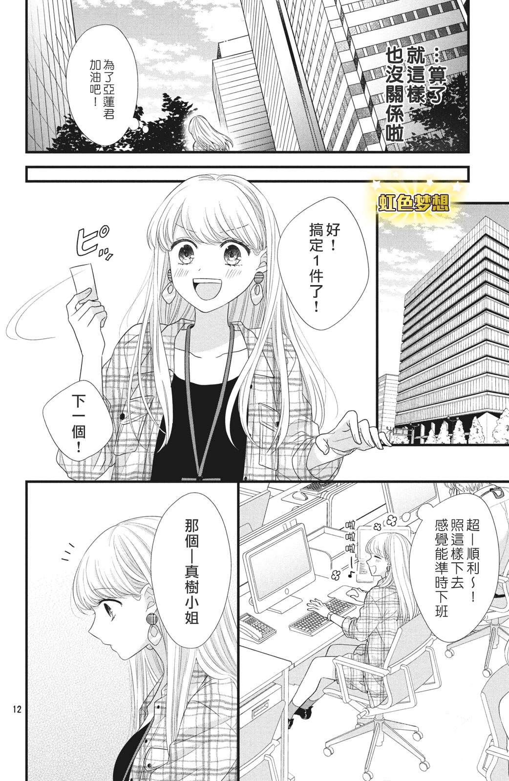 《副社长大人轻点宠～我的溺爱SSR老公～》漫画最新章节第2话 办公室之夜免费下拉式在线观看章节第【12】张图片