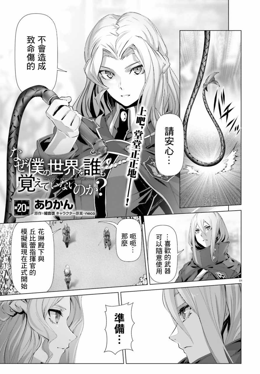 《为何无人记得我的世界》漫画最新章节第20话免费下拉式在线观看章节第【1】张图片