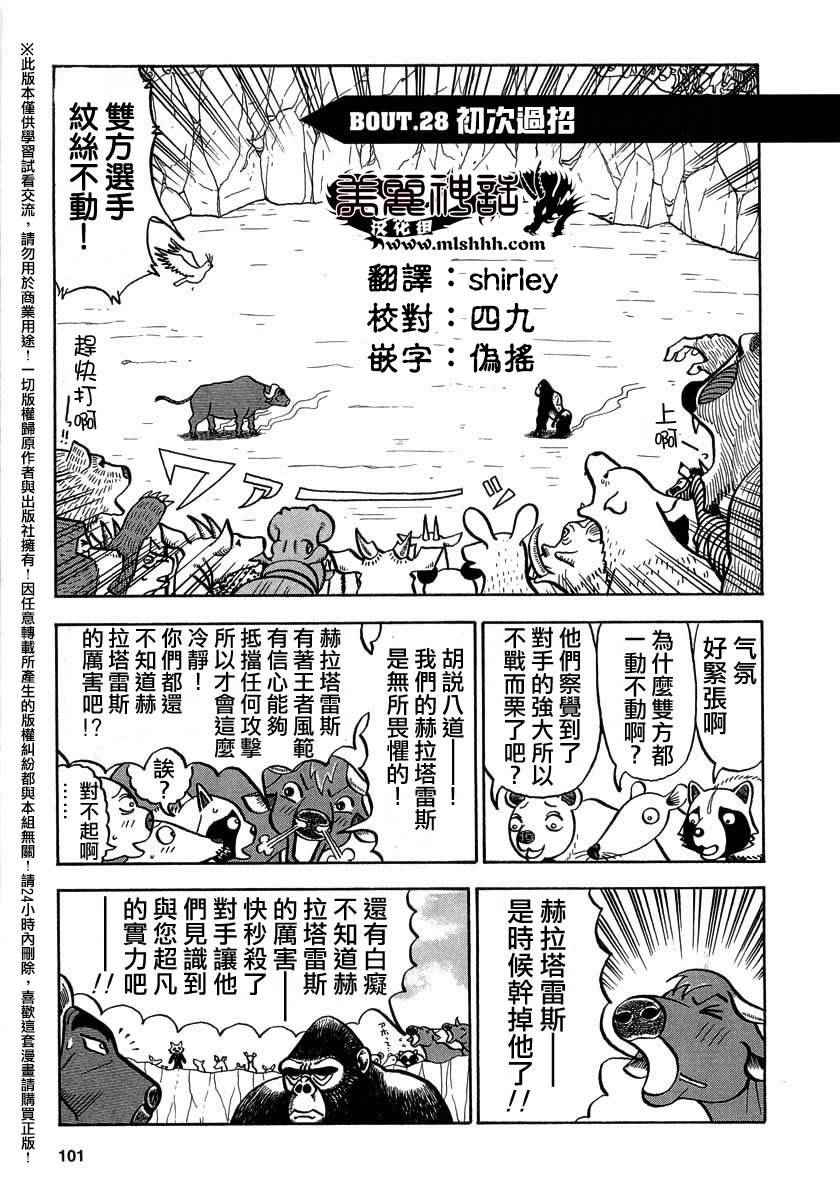 《真?异种格斗大战》漫画最新章节第28话免费下拉式在线观看章节第【1】张图片