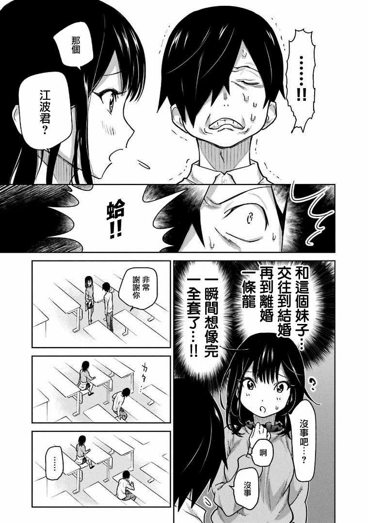 《悲观大学生江波君的校园日常》漫画最新章节第1话免费下拉式在线观看章节第【16】张图片