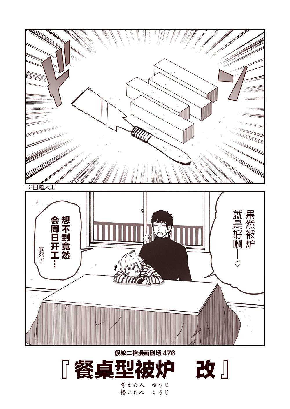 《舰娘二格漫画剧场》漫画最新章节第48话免费下拉式在线观看章节第【6】张图片