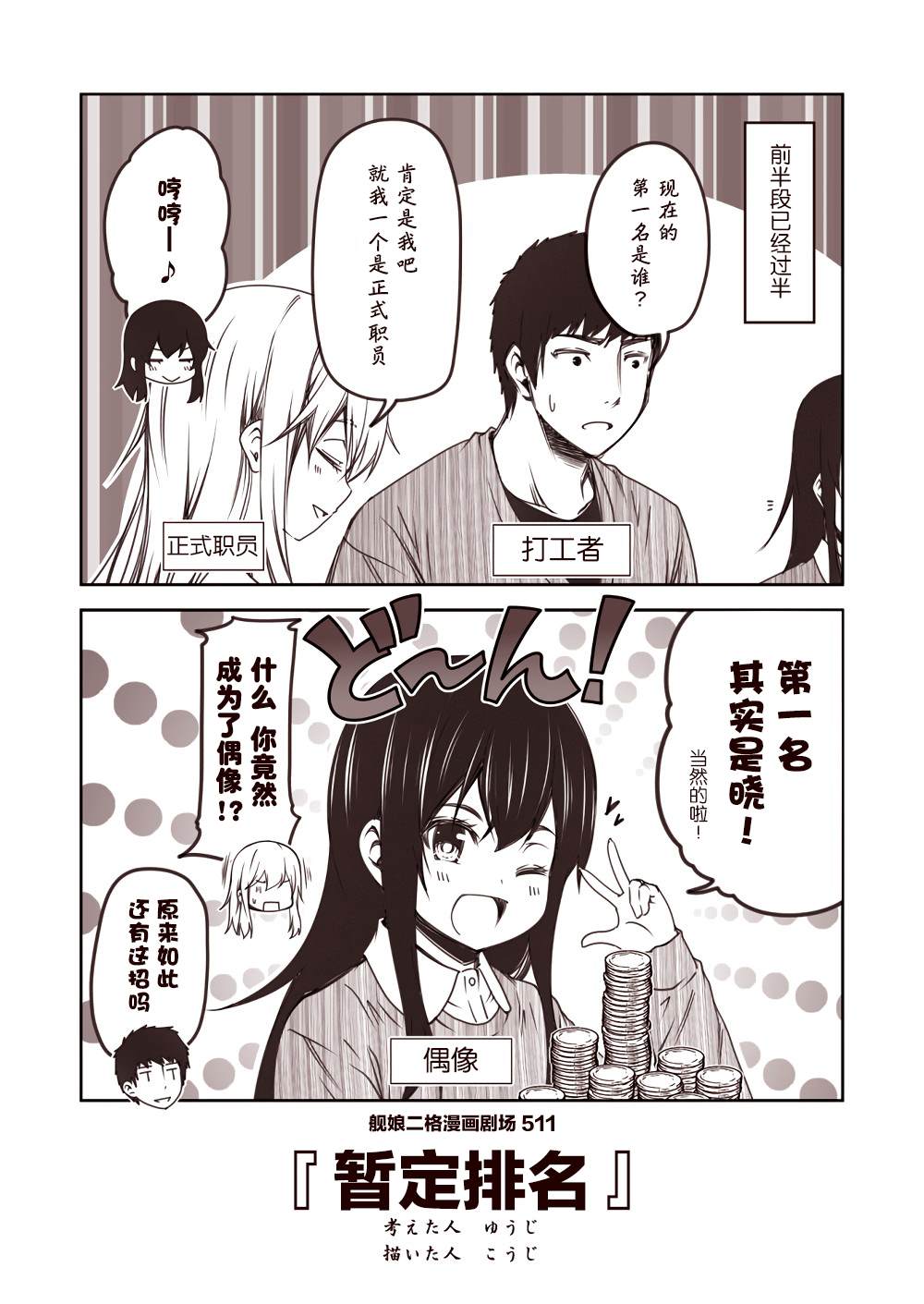 《舰娘二格漫画剧场》漫画最新章节第52话免费下拉式在线观看章节第【1】张图片