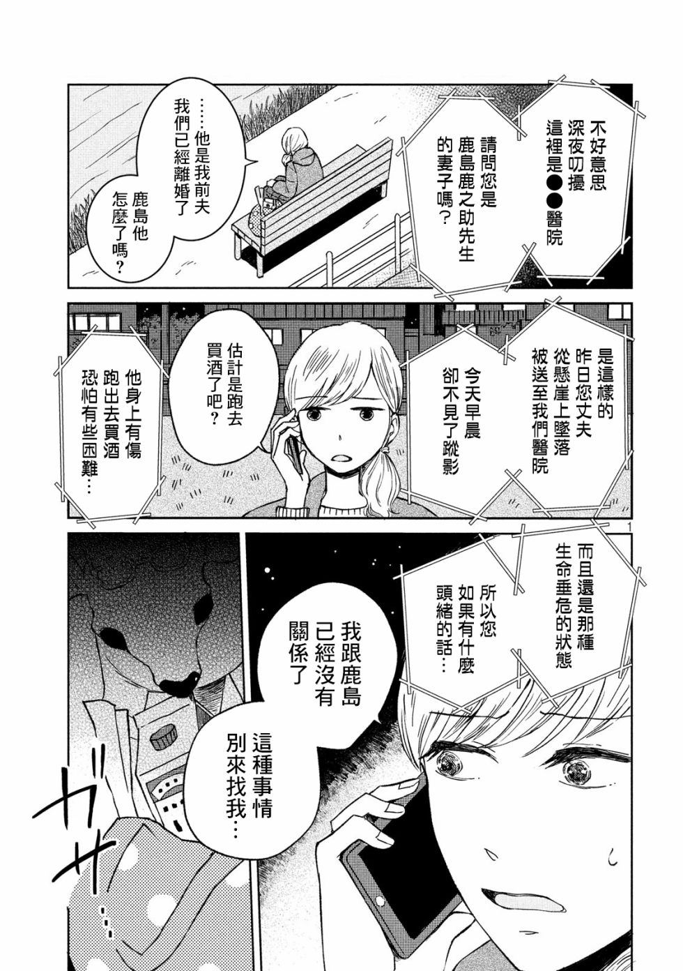 《鹿之夜话》漫画最新章节第1话免费下拉式在线观看章节第【1】张图片