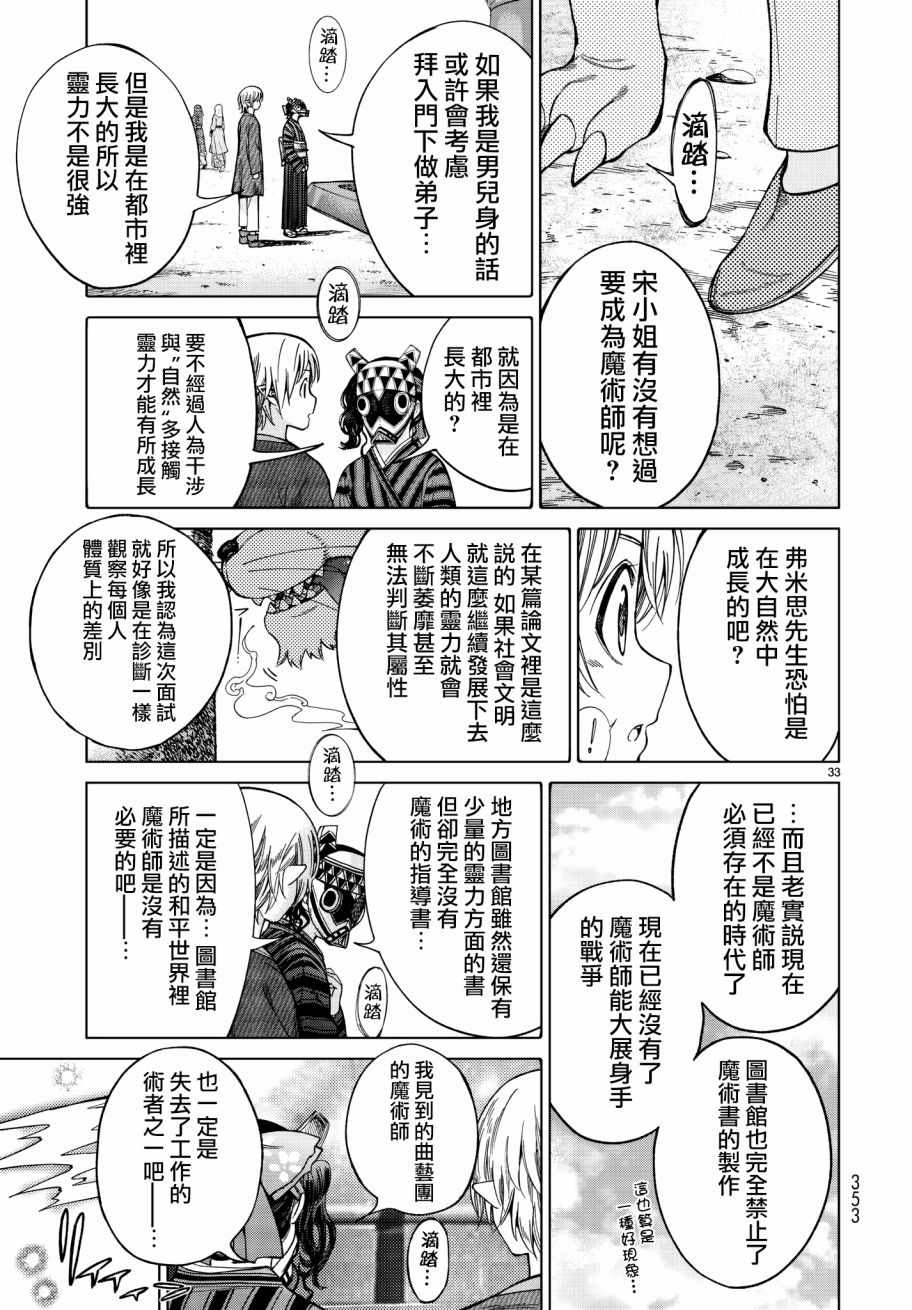 《图书馆的大魔法师》漫画最新章节第10话 假面与秘术师免费下拉式在线观看章节第【33】张图片