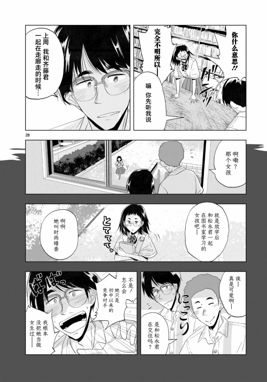 《明日之恋与空之色》漫画最新章节第4话 晴天雨的定理免费下拉式在线观看章节第【28】张图片