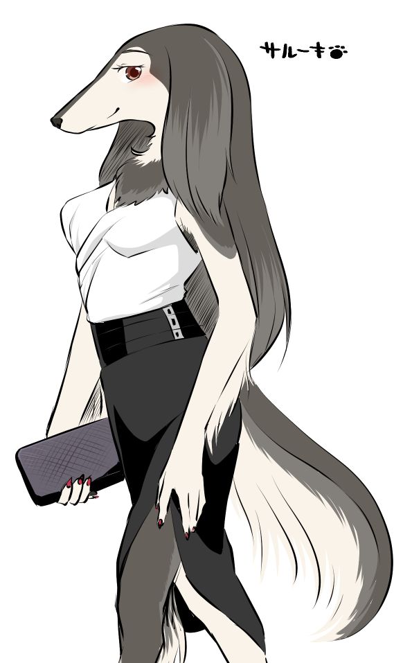 《雌性兽人！犬种图鉴》漫画最新章节附录免费下拉式在线观看章节第【8】张图片