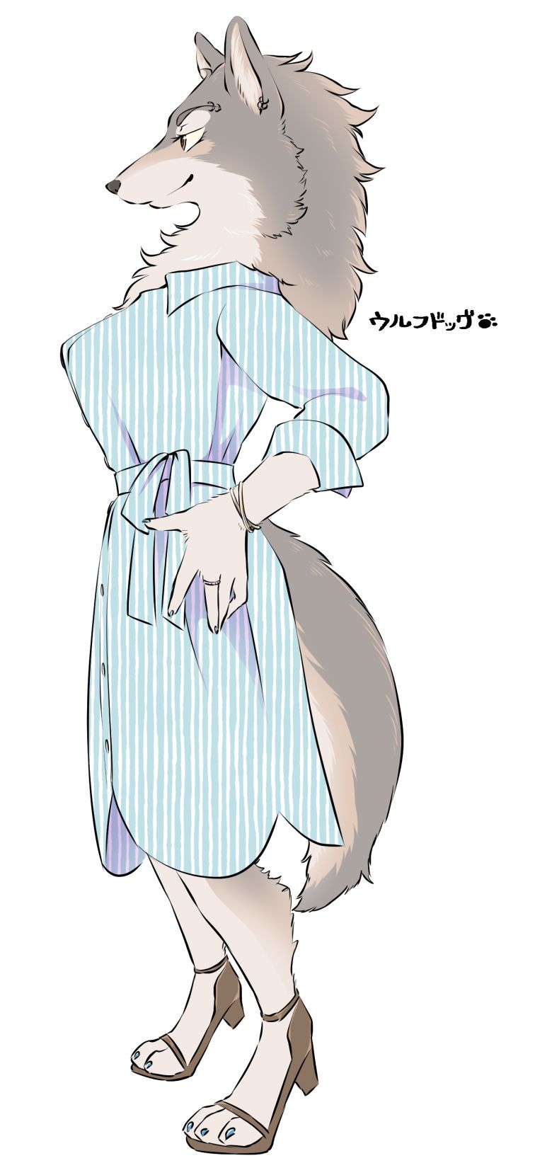 《雌性兽人！犬种图鉴》漫画最新章节附录免费下拉式在线观看章节第【27】张图片