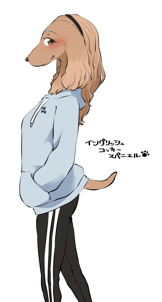 《雌性兽人！犬种图鉴》漫画最新章节附录免费下拉式在线观看章节第【14】张图片