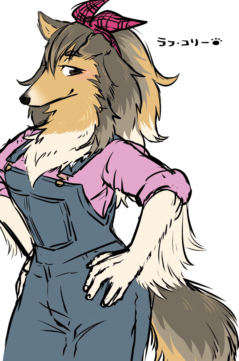 《雌性兽人！犬种图鉴》漫画最新章节附录免费下拉式在线观看章节第【4】张图片