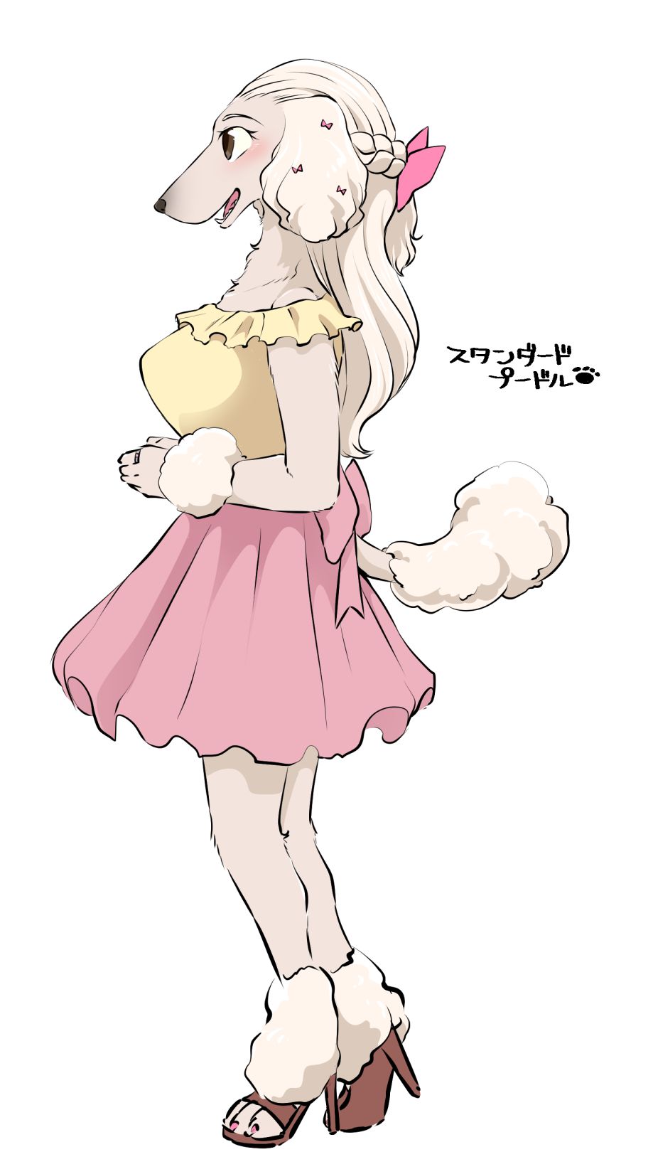 《雌性兽人！犬种图鉴》漫画最新章节附录免费下拉式在线观看章节第【13】张图片