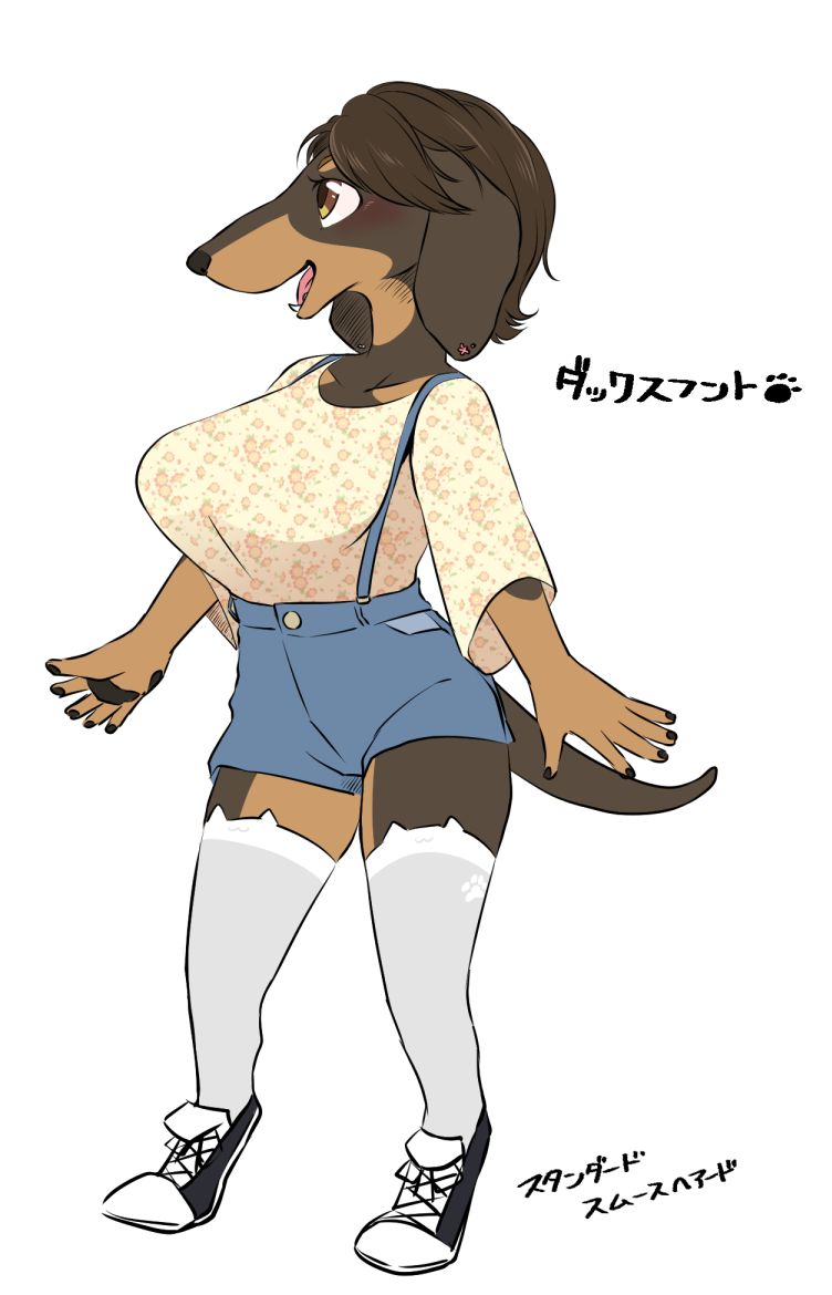 《雌性兽人！犬种图鉴》漫画最新章节附录免费下拉式在线观看章节第【10】张图片