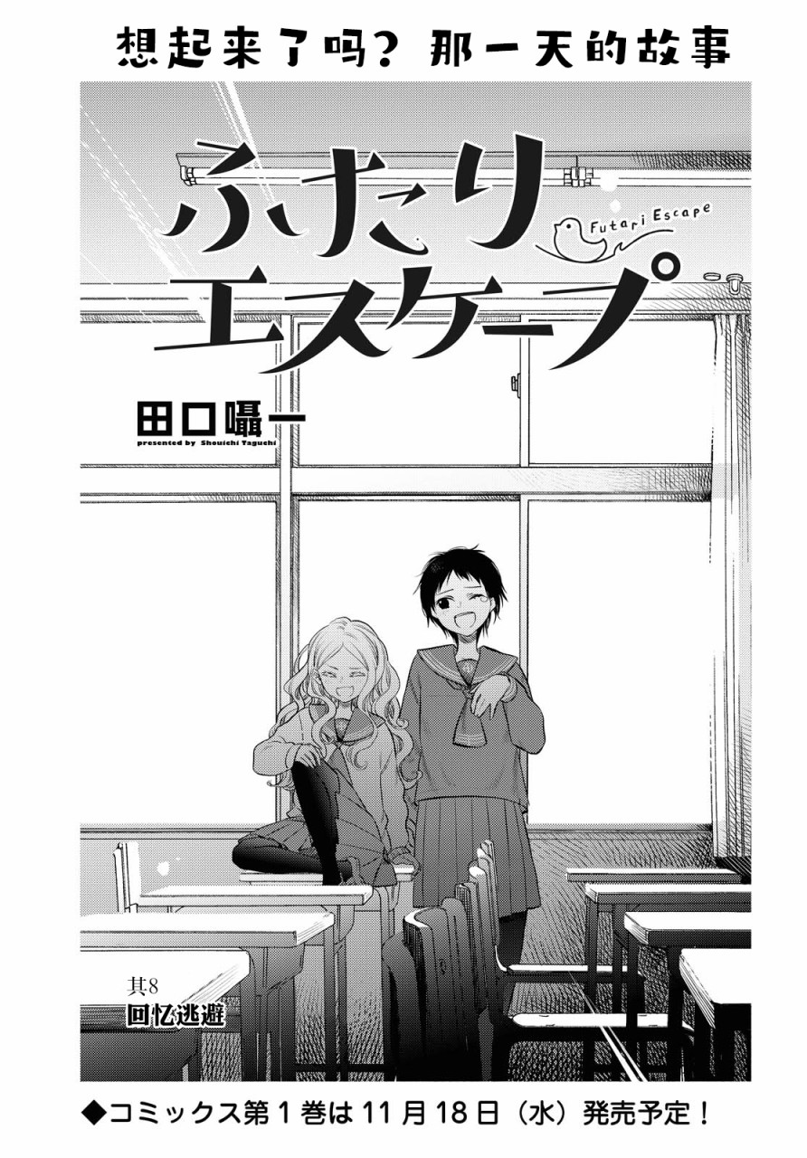 《二人逃避》漫画最新章节第8话免费下拉式在线观看章节第【1】张图片