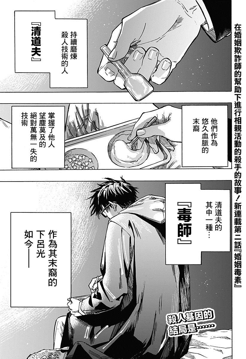 《婚姻毒素》漫画最新章节第2话免费下拉式在线观看章节第【1】张图片