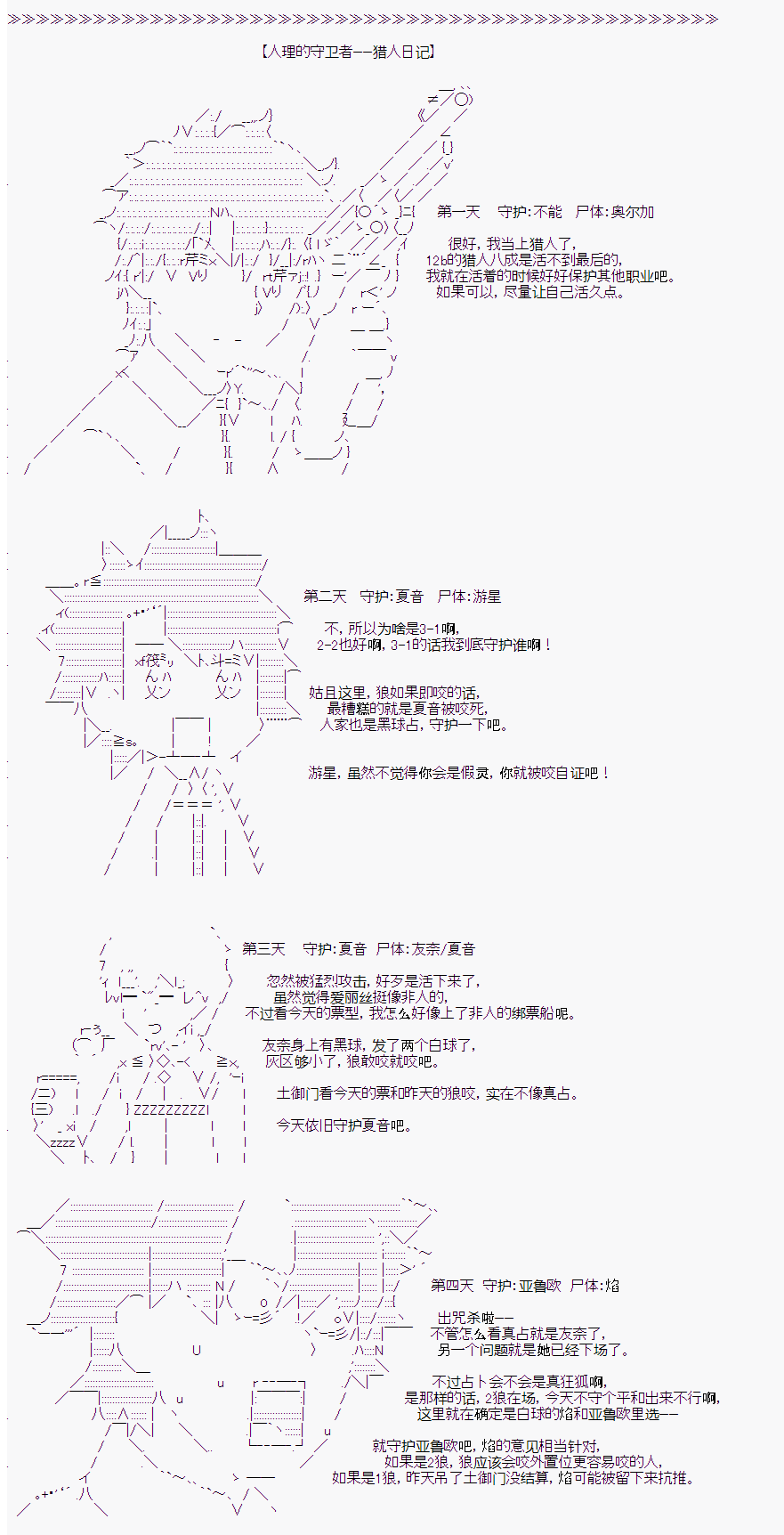 《人狼学院》漫画最新章节后日谈免费下拉式在线观看章节第【3】张图片