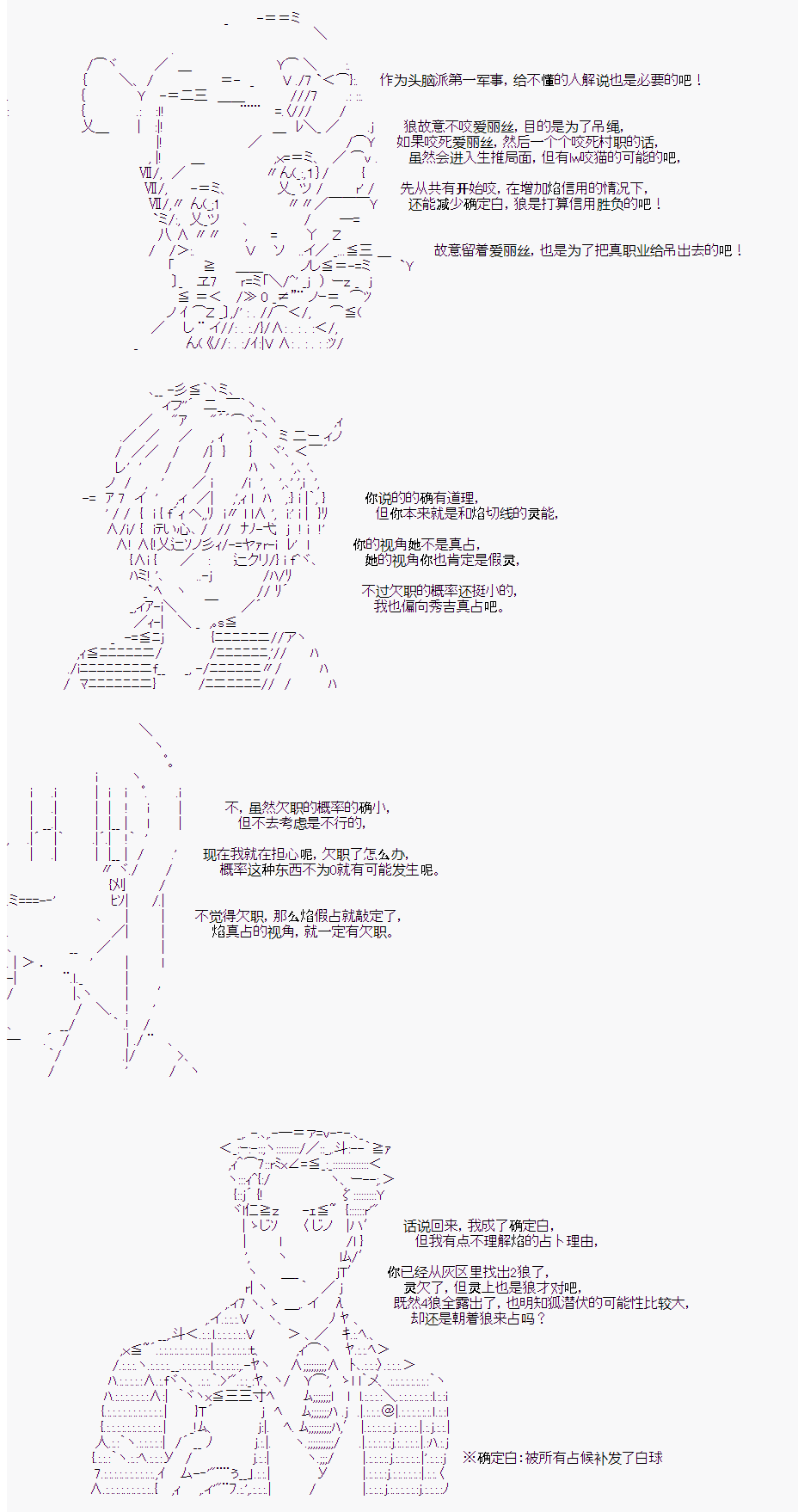 《人狼学院》漫画最新章节第二村-第5天免费下拉式在线观看章节第【7】张图片