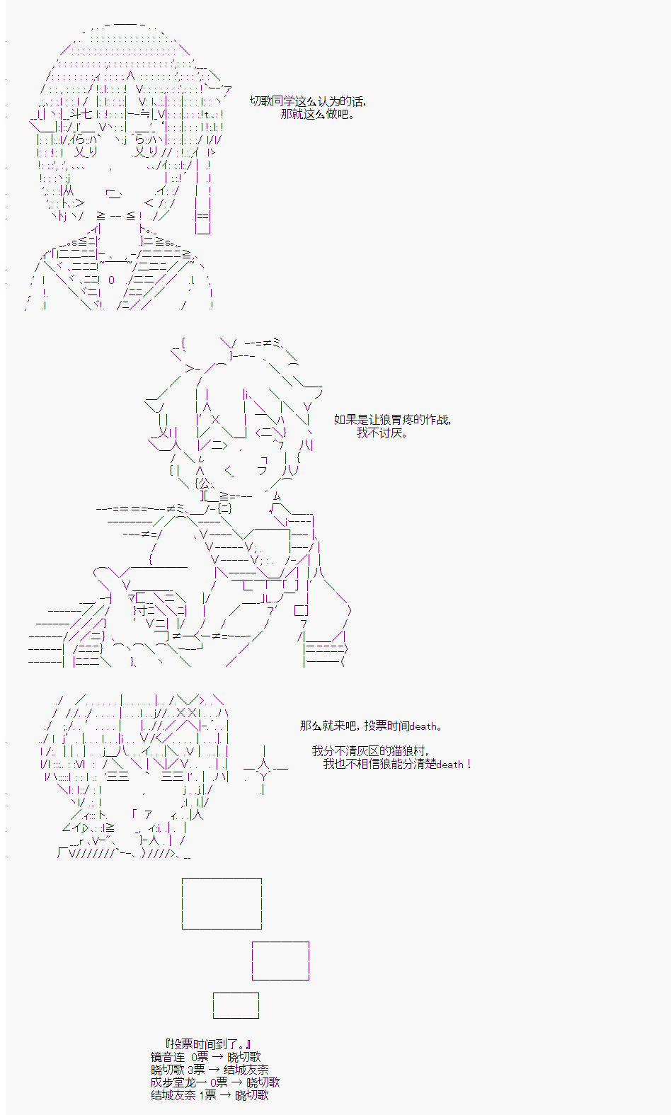 《人狼学院》漫画最新章节第二村-最终日免费下拉式在线观看章节第【7】张图片