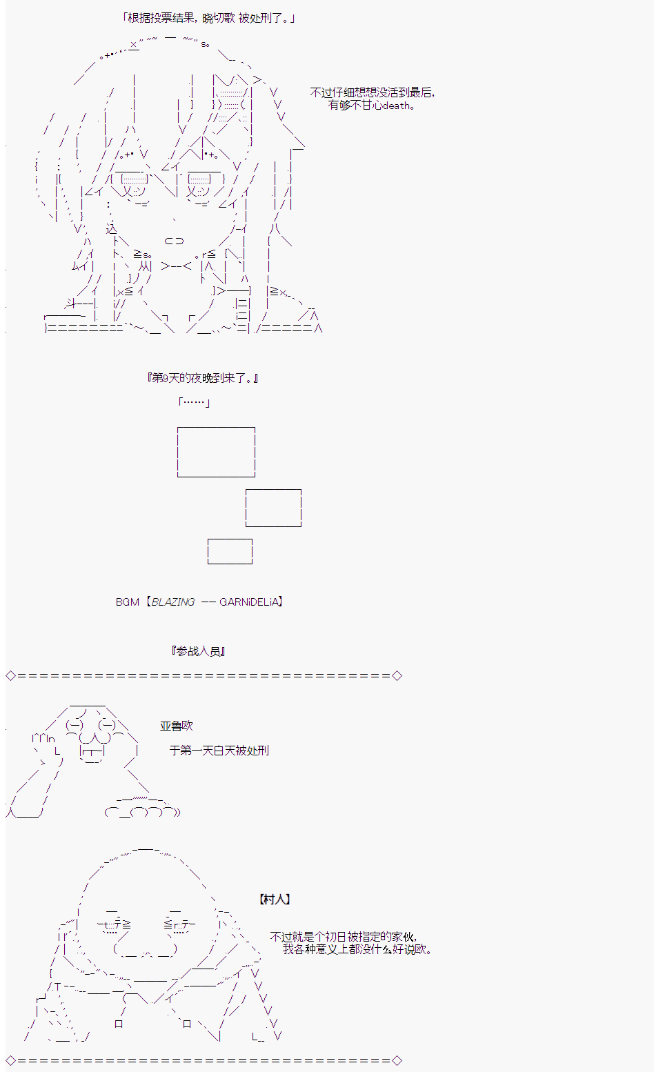 《人狼学院》漫画最新章节第二村-最终日免费下拉式在线观看章节第【8】张图片