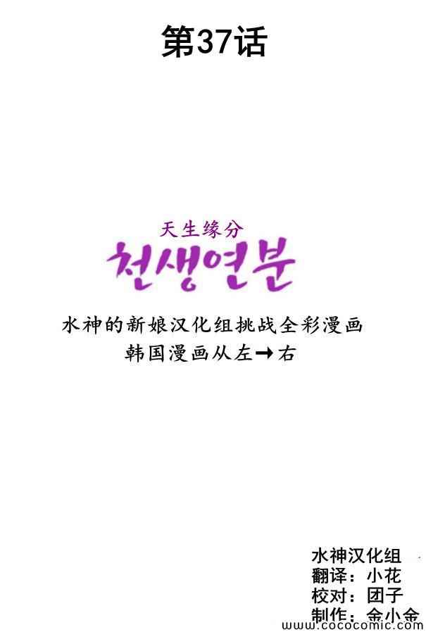 《天生缘分》漫画最新章节第37话免费下拉式在线观看章节第【2】张图片