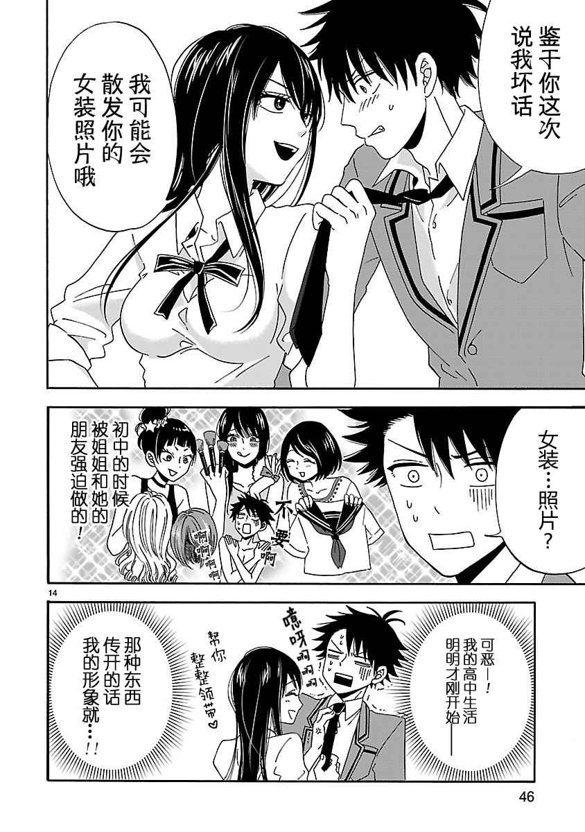 《咱家的姐姐》漫画最新章节第2话免费下拉式在线观看章节第【14】张图片