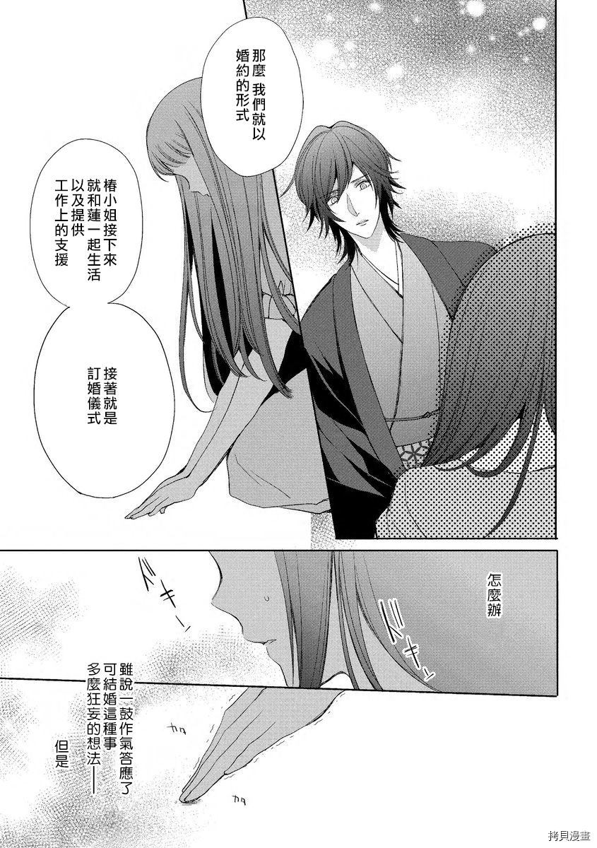 《恋爱中的椿在初夜下盛开》漫画最新章节第1话免费下拉式在线观看章节第【21】张图片