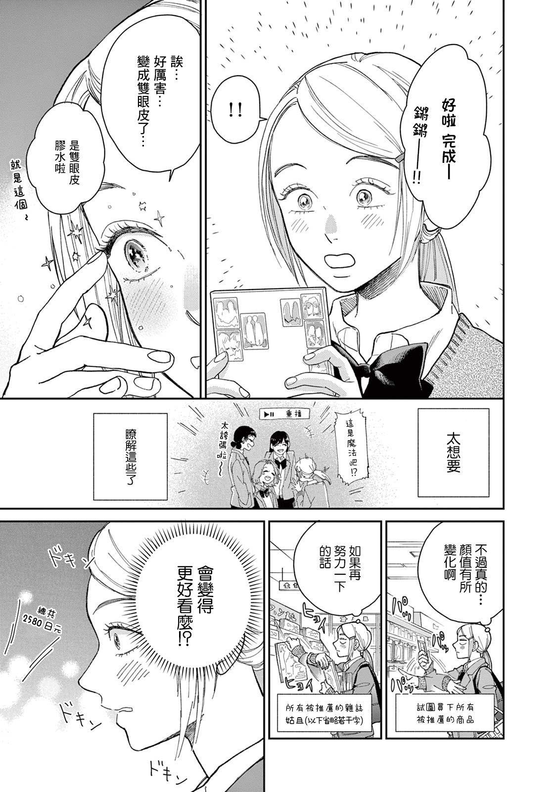 《于是我决定化妆》漫画最新章节第1话免费下拉式在线观看章节第【8】张图片