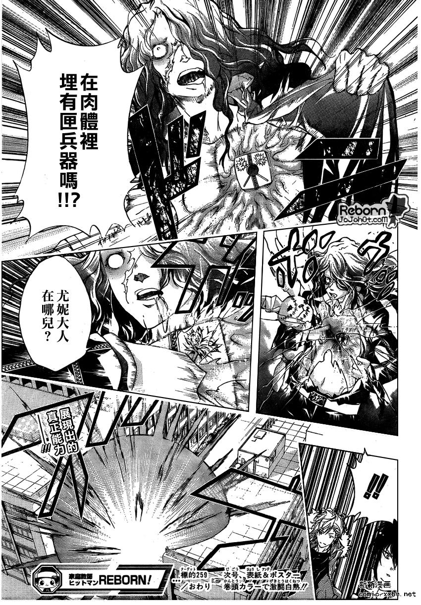 《家庭教师》漫画最新章节第259话免费下拉式在线观看章节第【17】张图片