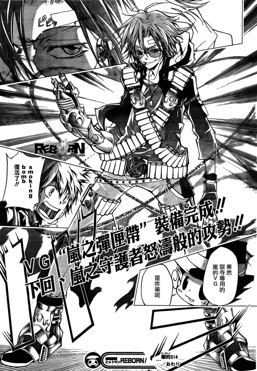 《家庭教师》漫画最新章节第314话免费下拉式在线观看章节第【17】张图片