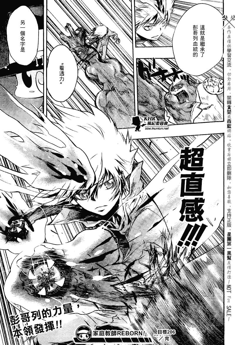 《家庭教师》漫画最新章节第206话免费下拉式在线观看章节第【19】张图片