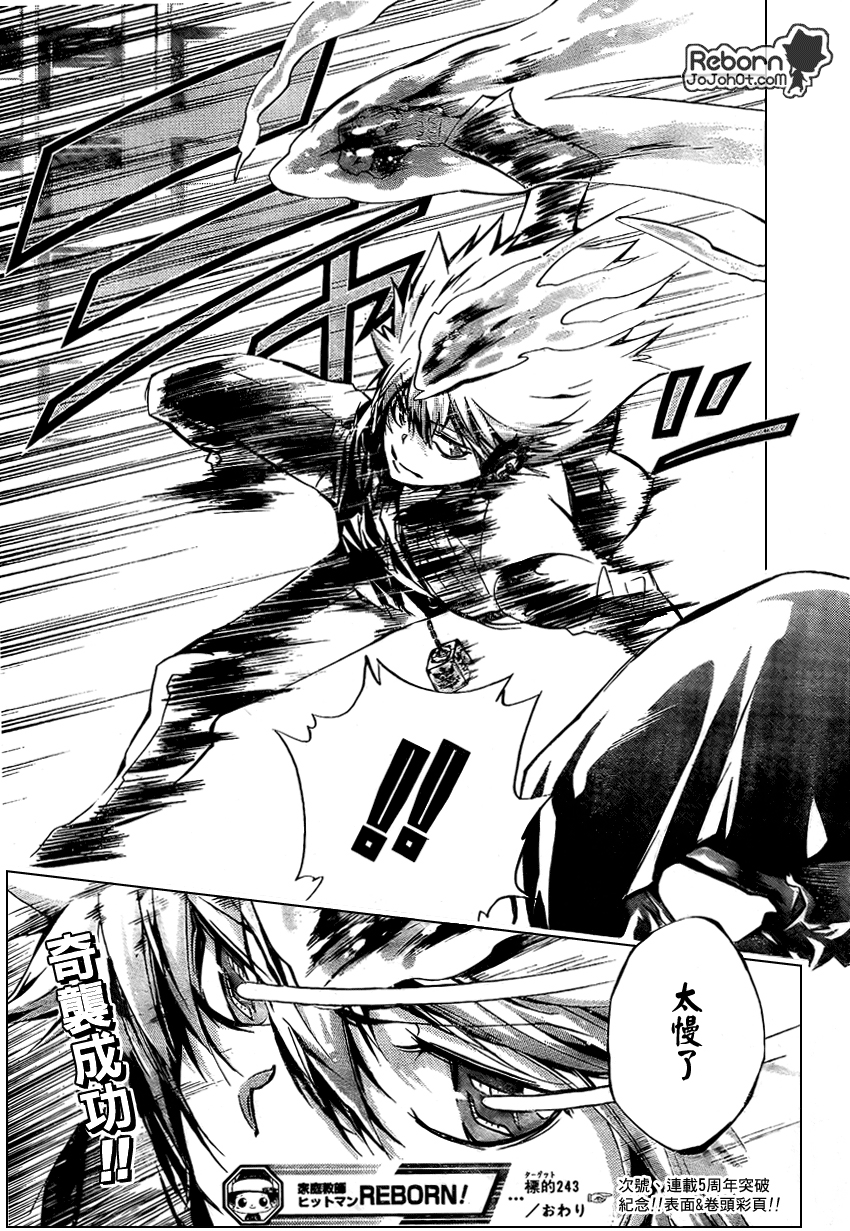 《家庭教师》漫画最新章节第243话免费下拉式在线观看章节第【17】张图片