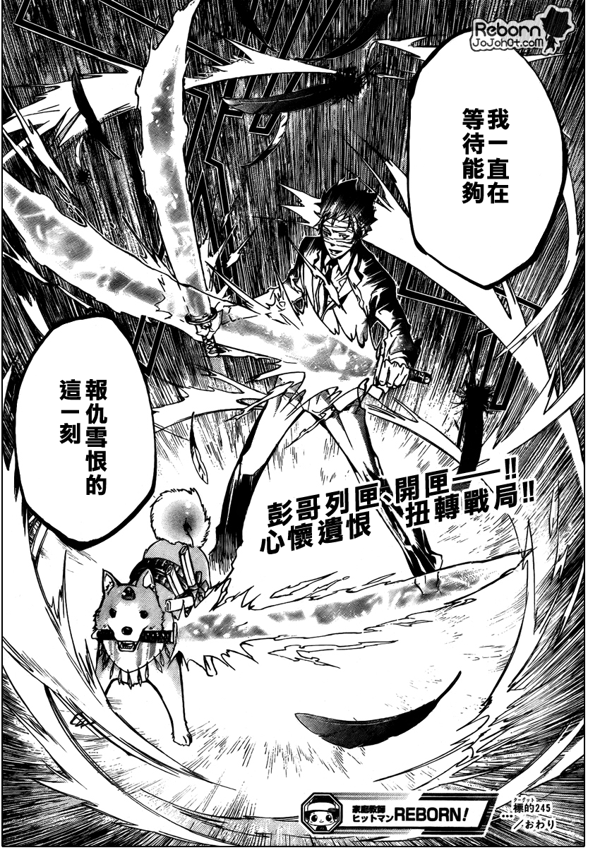 《家庭教师》漫画最新章节第245话免费下拉式在线观看章节第【19】张图片