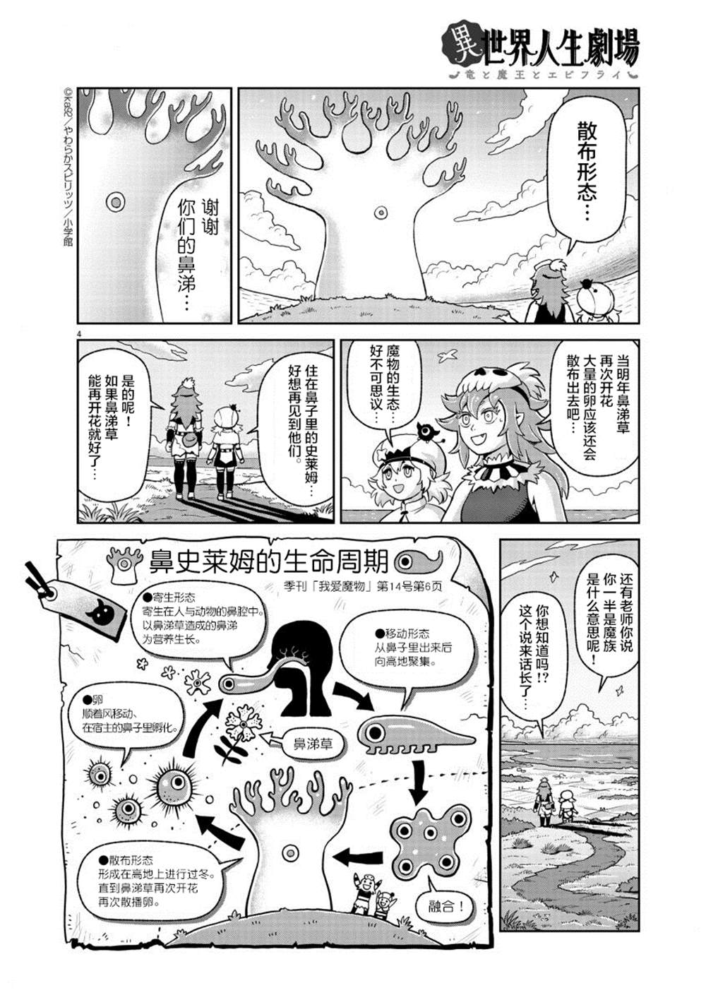 《异世界人生剧场 ~龙与魔王与炸虾~》漫画最新章节流鼻涕的晚春免费下拉式在线观看章节第【4】张图片