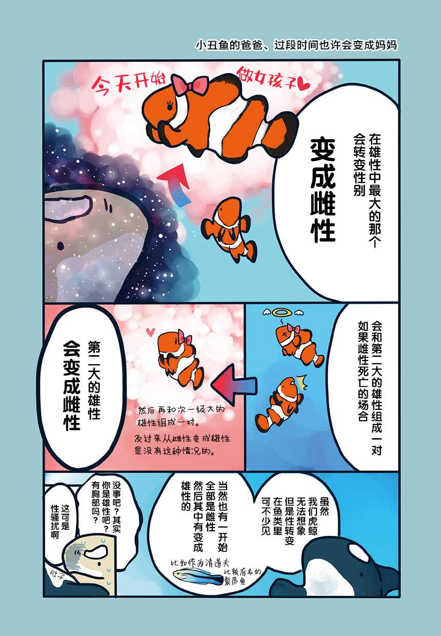 《海洋动物太可爱了!》漫画最新章节第12话免费下拉式在线观看章节第【3】张图片