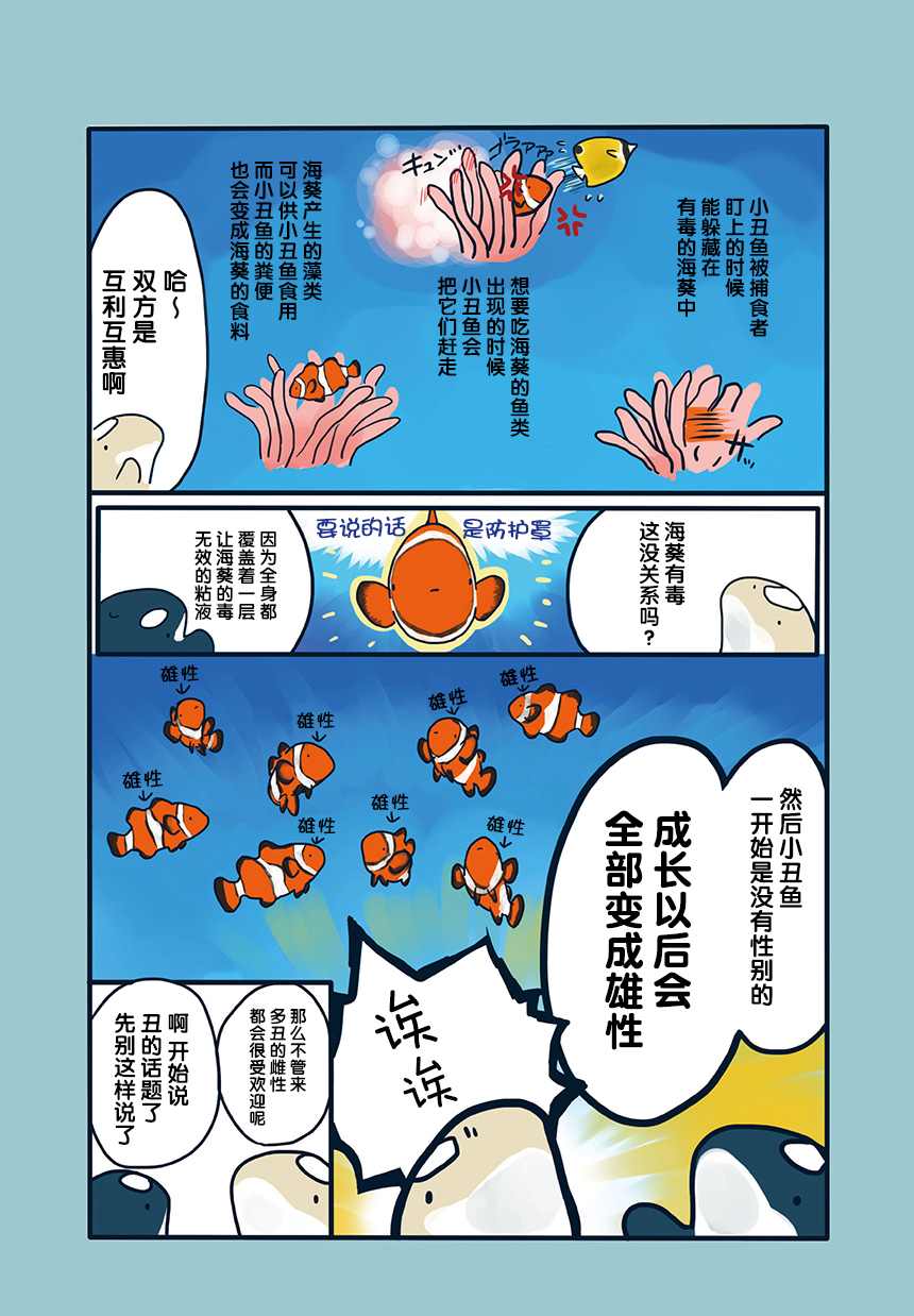 《海洋动物太可爱了!》漫画最新章节第12话免费下拉式在线观看章节第【2】张图片