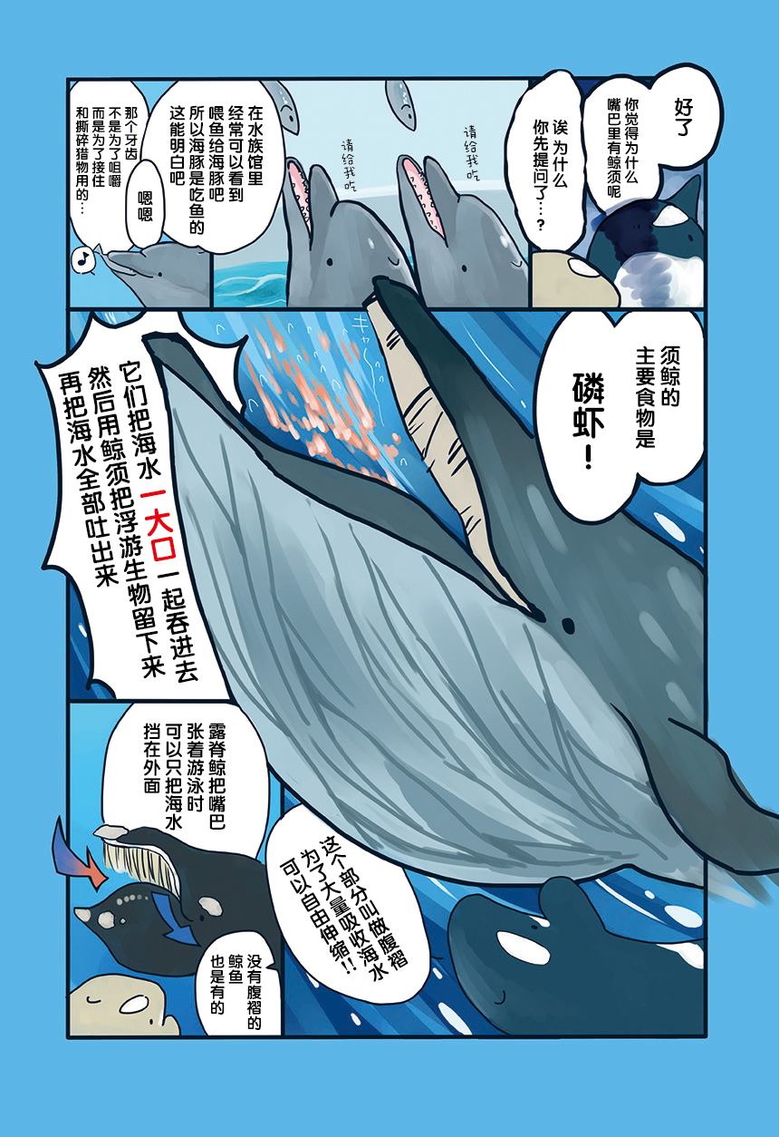 《海洋动物太可爱了!》漫画最新章节第3话免费下拉式在线观看章节第【3】张图片