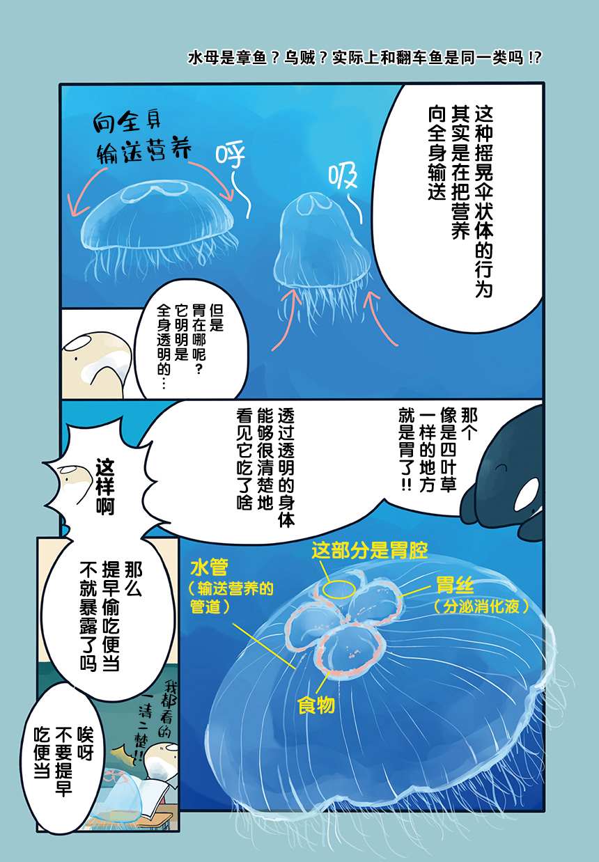 《海洋动物太可爱了!》漫画最新章节第15话免费下拉式在线观看章节第【3】张图片