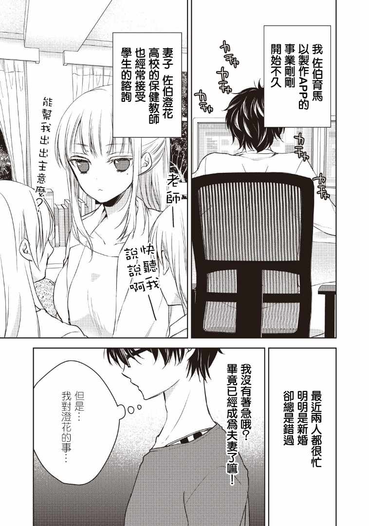 《和高冷妻子的新婚生活》漫画最新章节第1话免费下拉式在线观看章节第【5】张图片