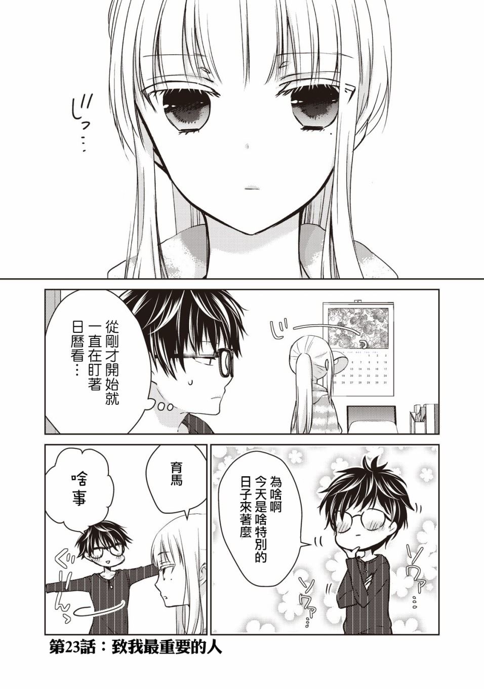 《和高冷妻子的新婚生活》漫画最新章节第23话免费下拉式在线观看章节第【1】张图片