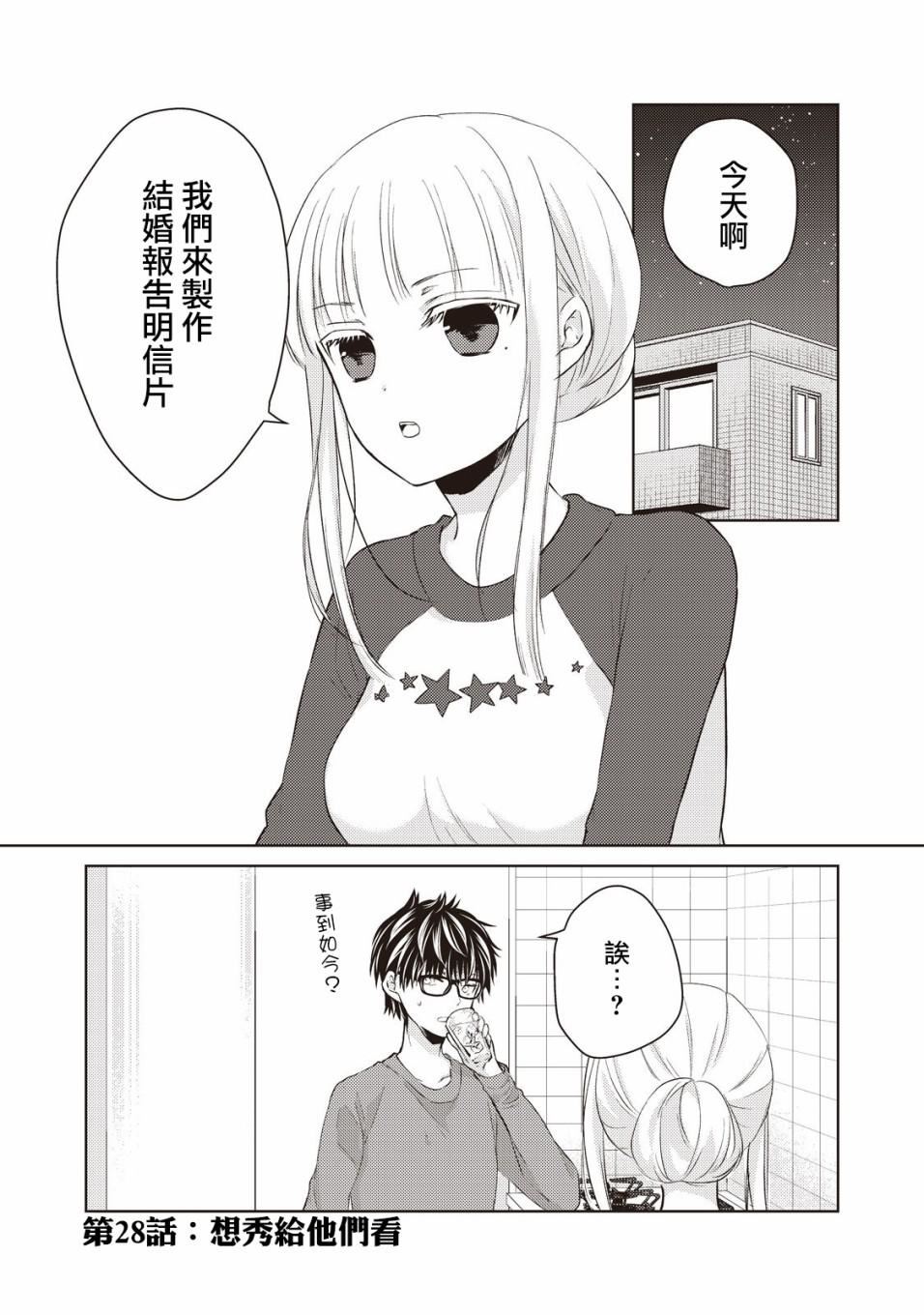 《和高冷妻子的新婚生活》漫画最新章节第28话免费下拉式在线观看章节第【1】张图片